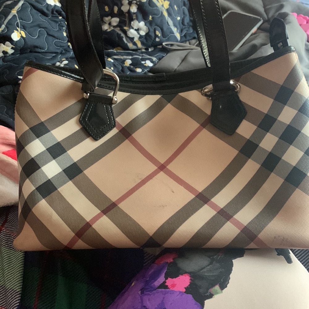 Shoulder bag authentic Burberry